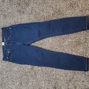 **J. Crew Toothpick Dark Blue Jeans Size 28 NWOT